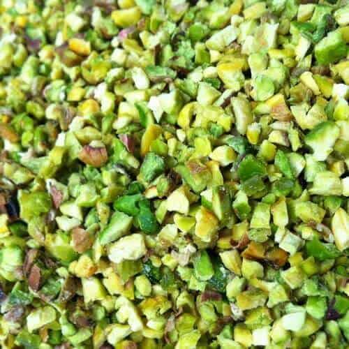 diced pistachios kernels